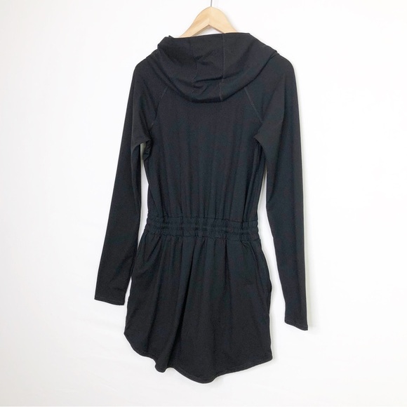 Talulah Black small hooded skort hooded romper - Picture 4 of 12